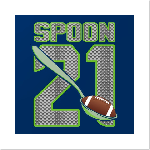 Seattle Seahawks Devon Witherspoon by CH3Media Wall Art by CH3Media